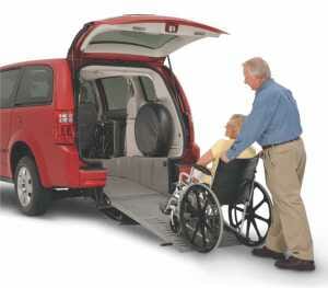dodge caravan wheelchair lift