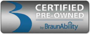BraunAbility Certified Pre-Owned Wheelchair Van Certification Logo
