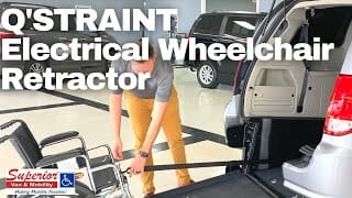 Q'Straint Electric Wheelchair Retractor