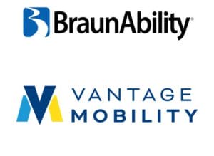 BraunAbility and Vantage Mobility logos